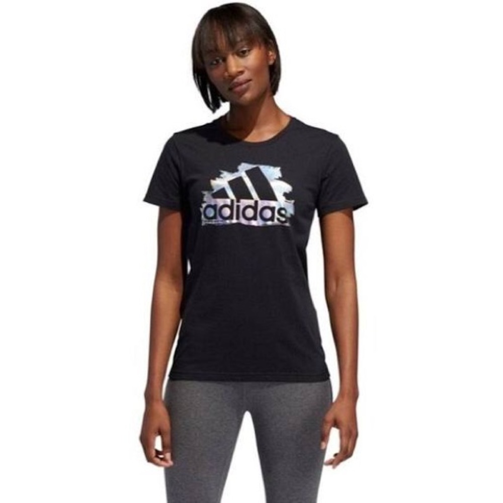 Adidas holographic logo T-Shirt